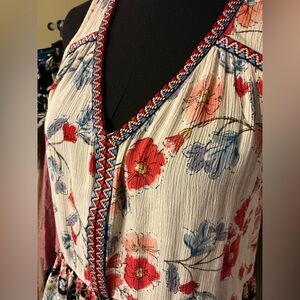 Floral Sleeveless Top